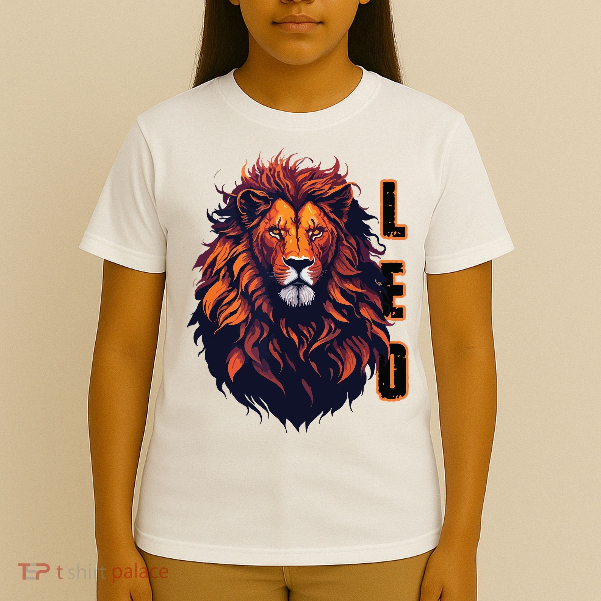 August Birthday Leo Lion Pride Graphic Zodiac T-Shirt