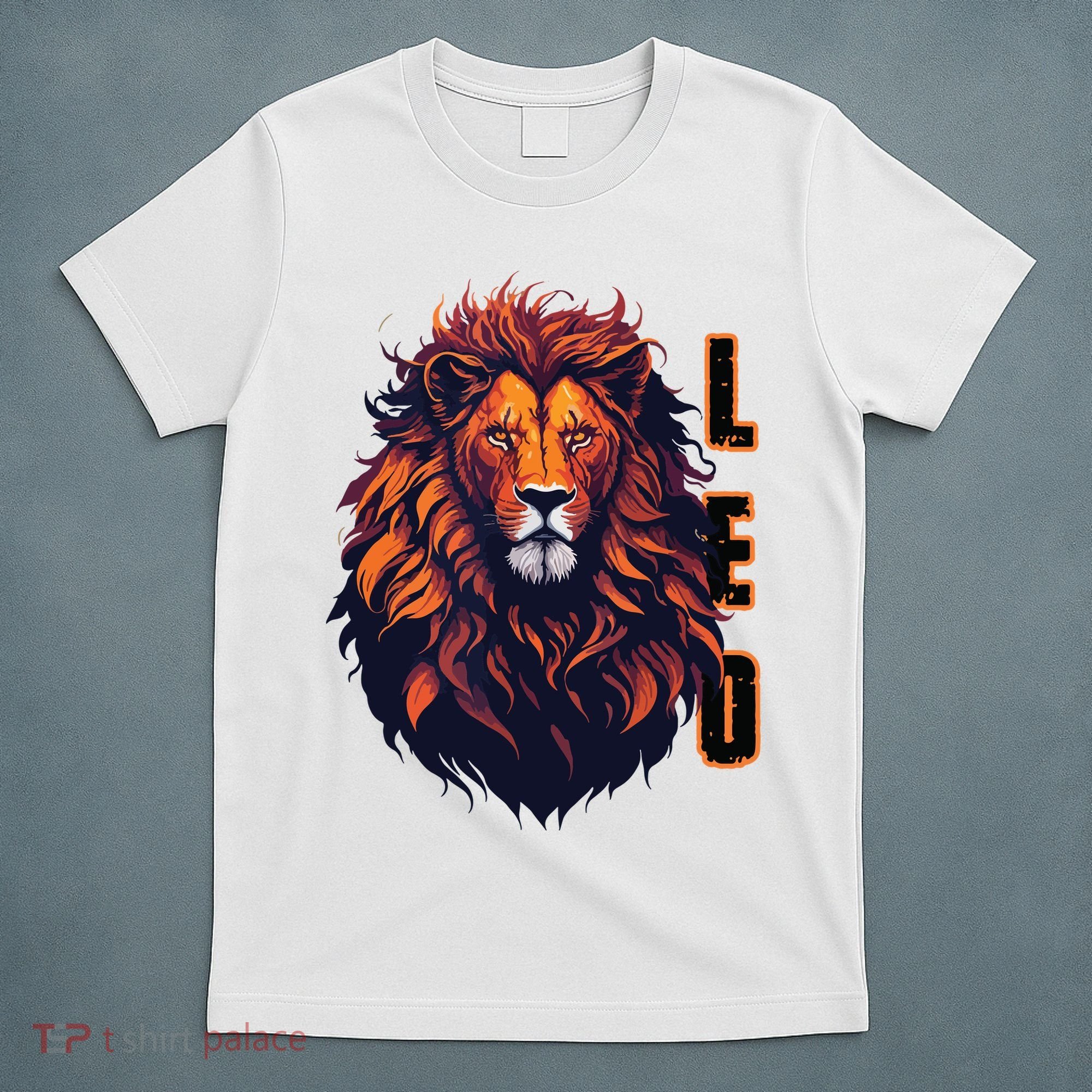 August Birthday Leo Lion Pride Graphic Zodiac T-Shirt