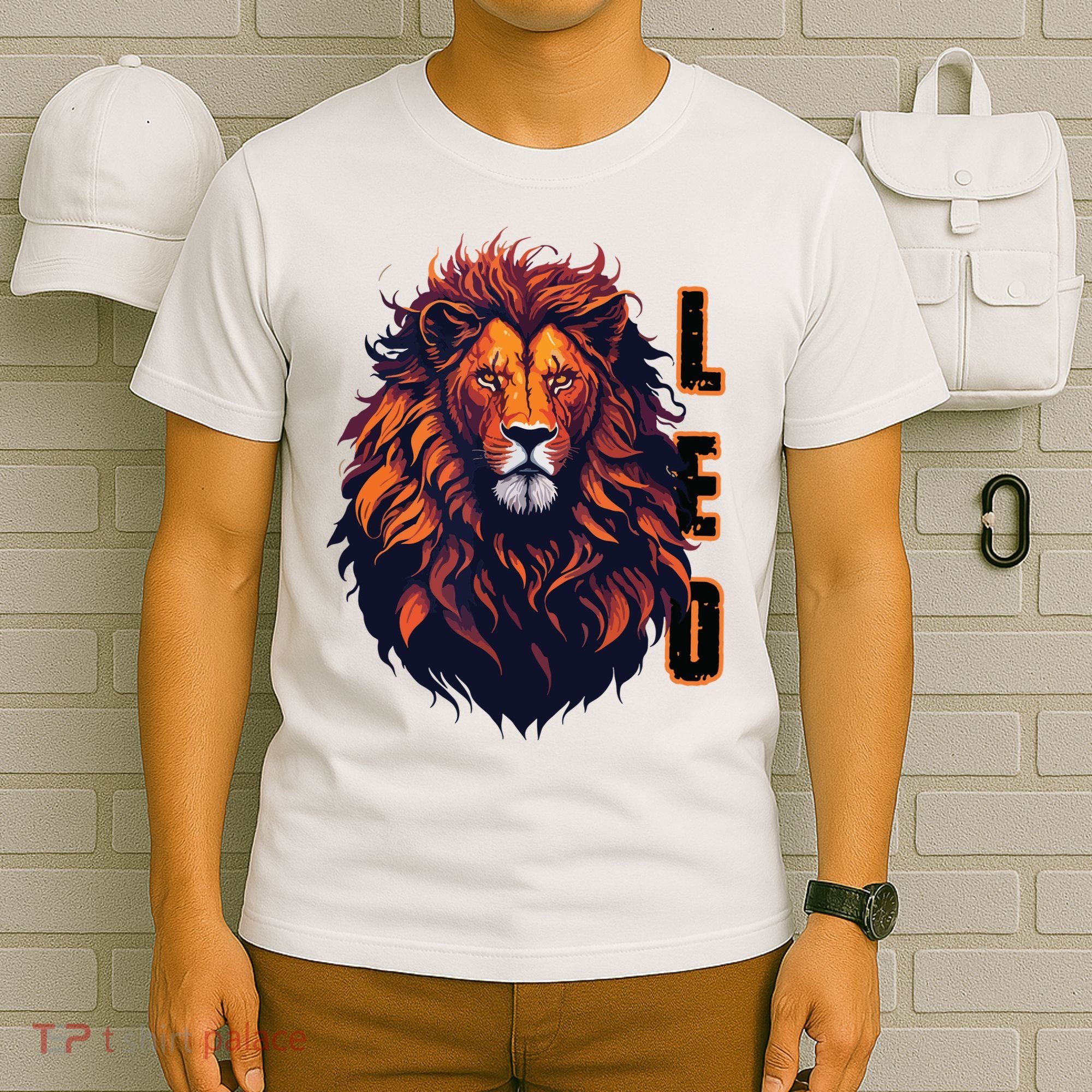 August Birthday Leo Lion Pride Graphic Zodiac T-Shirt