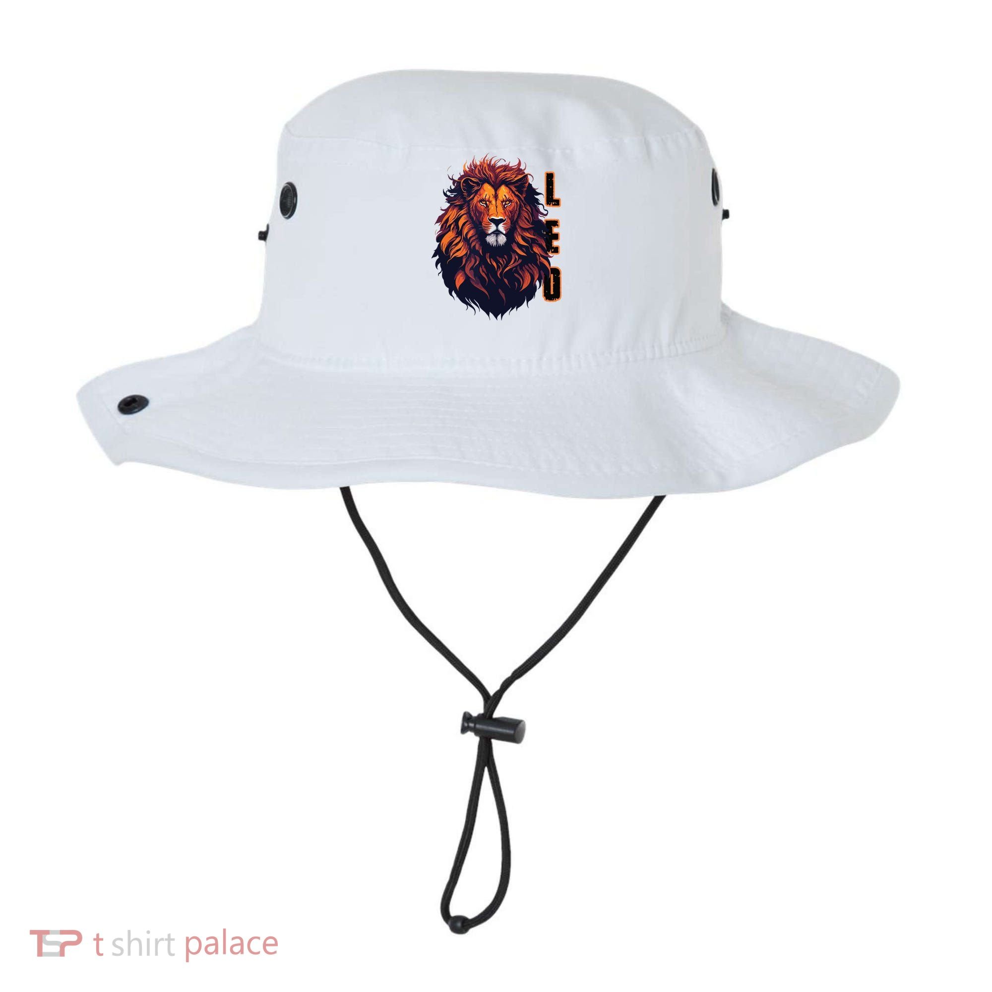 August Birthday Leo Lion Pride Graphic Zodiac Bucket Hat
