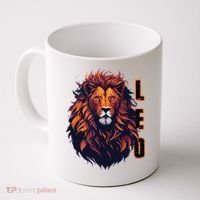 August Birthday Leo Lion Pride Graphic Zodiac Coffee Mug thumb 0