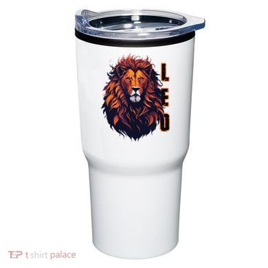August Birthday Leo Lion Pride Graphic Zodiac Tumbler