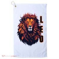 August Birthday Leo Lion Pride Graphic Zodiac Golf Towel thumb 0