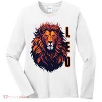 August Birthday Leo Lion Pride Graphic Zodiac Women's Long Sleeve Shirt thumb 0
