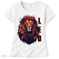 August Birthday Leo Lion Pride Graphic Zodiac Women's T-Shirt thumb 0