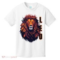 August Birthday Leo Lion Pride Graphic Zodiac Kids T-Shirt thumb 0
