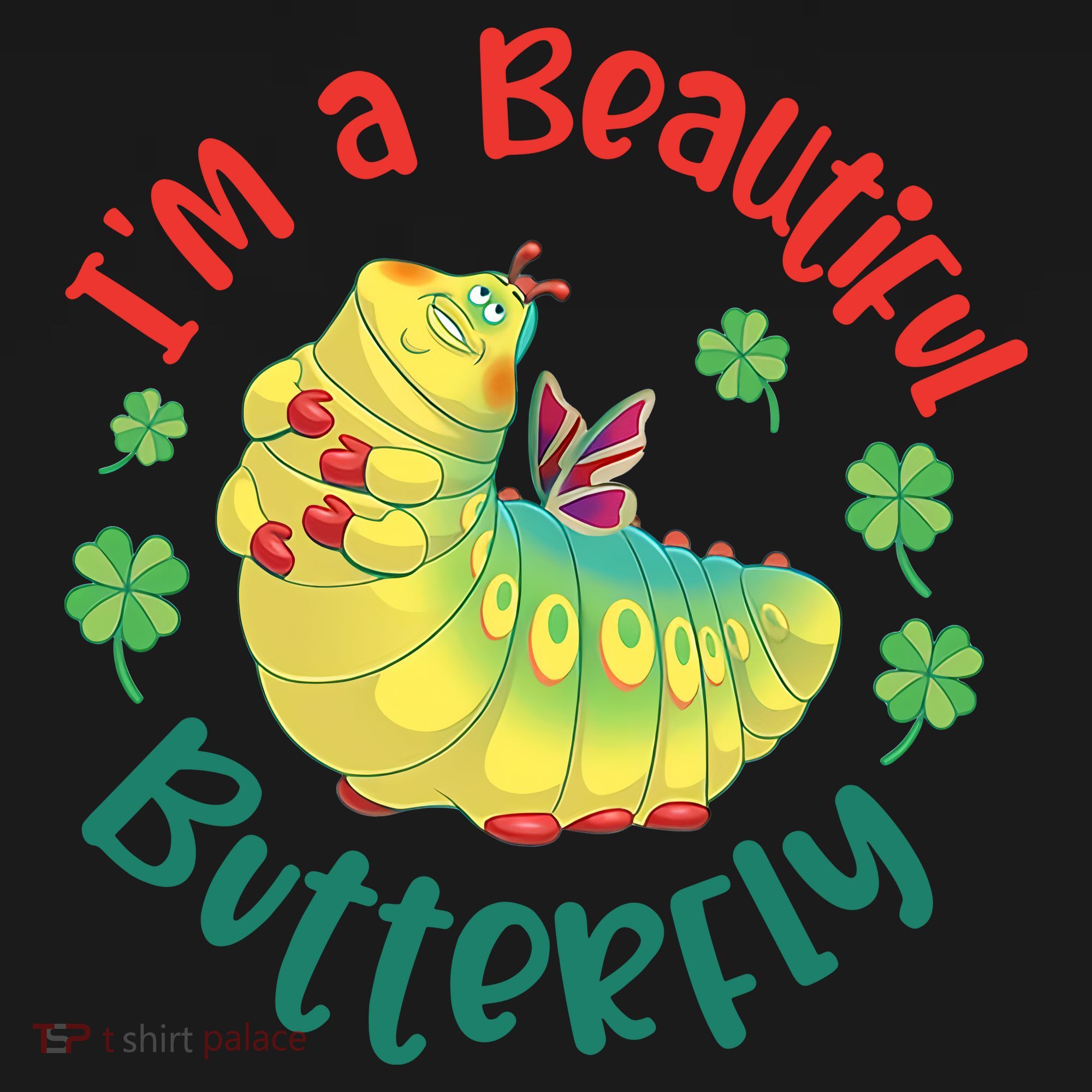 A Bug Life I'm A Beautiful Butterfly Funny Cute Gift Trending Toddler Hoodie