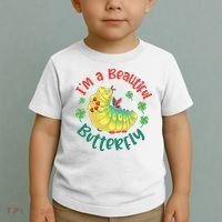 A Bug Life I'm A Beautiful Butterfly Funny Cute Gift Trending Toddler T-Shirt thumb 2