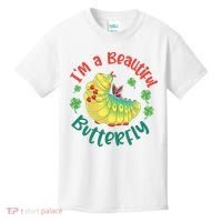 A Bug Life I'm A Beautiful Butterfly Funny Cute Gift Trending Kids T-Shirt thumb 0