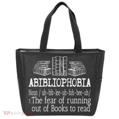 Abibliophobia Book Lover Design For Readers Cool Gift Tote Bag