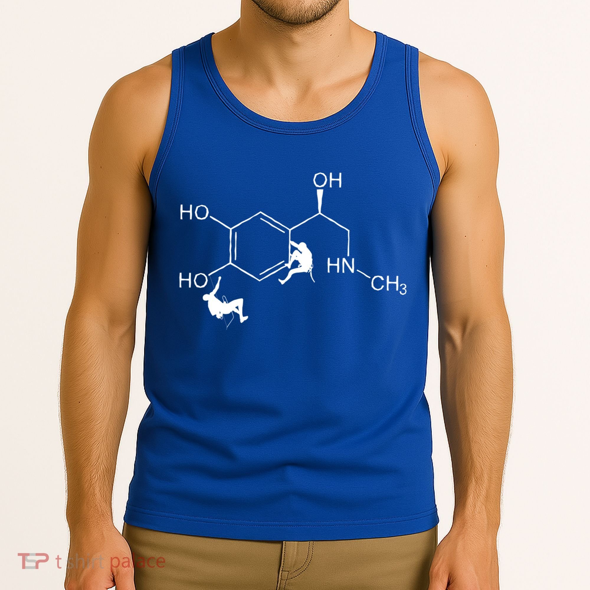 Adrenaline Bouldering Mountain Rock Climbing Gift Tank Top