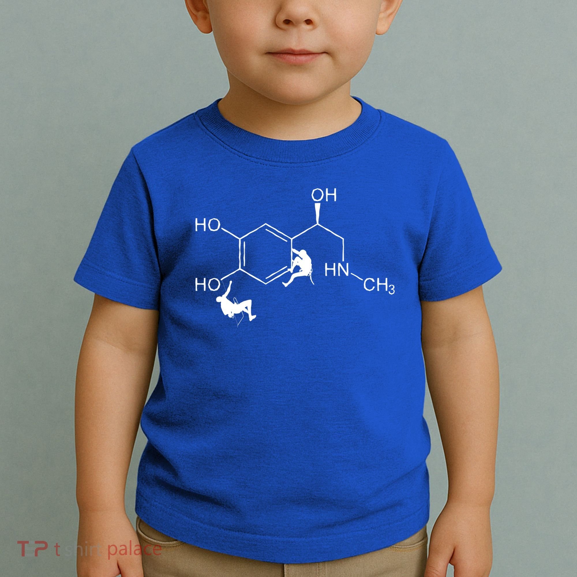 Adrenaline Bouldering Mountain Rock Climbing Gift Toddler T-Shirt