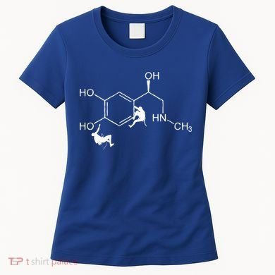 Adrenaline Bouldering Mountain Rock Climbing Gift Women's T-Shirt