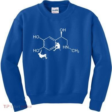 Adrenaline Bouldering Mountain Rock Climbing Gift Kids Sweatshirt