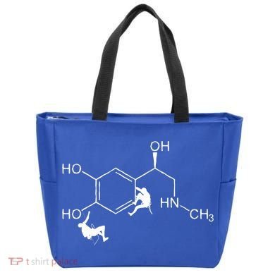 Adrenaline Bouldering Mountain Rock Climbing Gift Tote Bag
