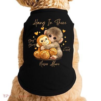 Adorable Baby Monkey Punch Doggie Tank