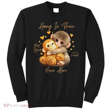 Adorable Baby Monkey Punch Sweatshirt