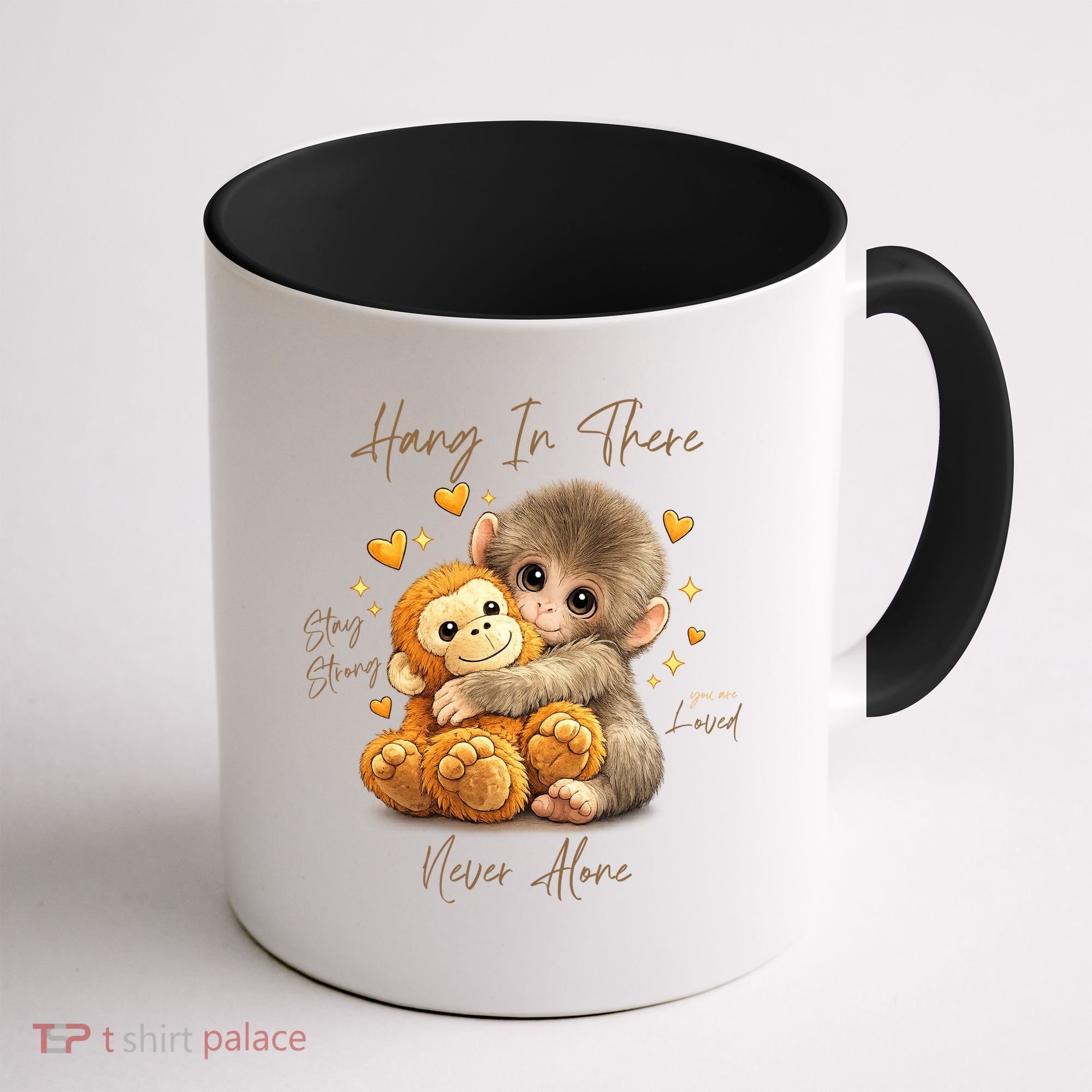 Adorable Baby Monkey Punch Coffee Mug