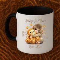 Adorable Baby Monkey Punch Coffee Mug thumb 2