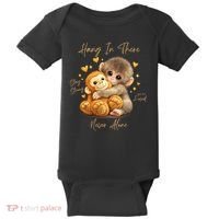 Adorable Baby Monkey Punch Baby Bodysuit thumb 0