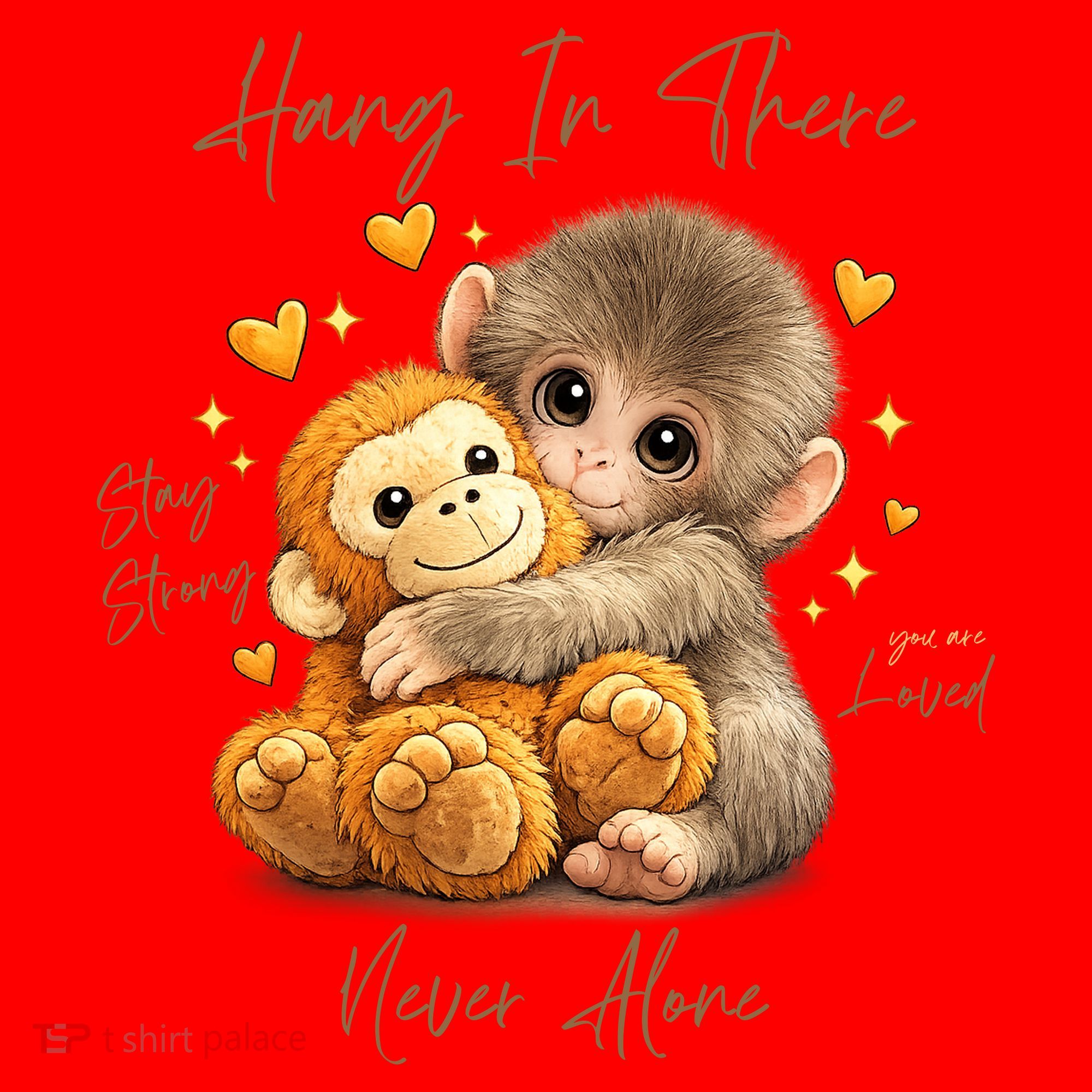 Adorable Baby Monkey Punch Santa Hat