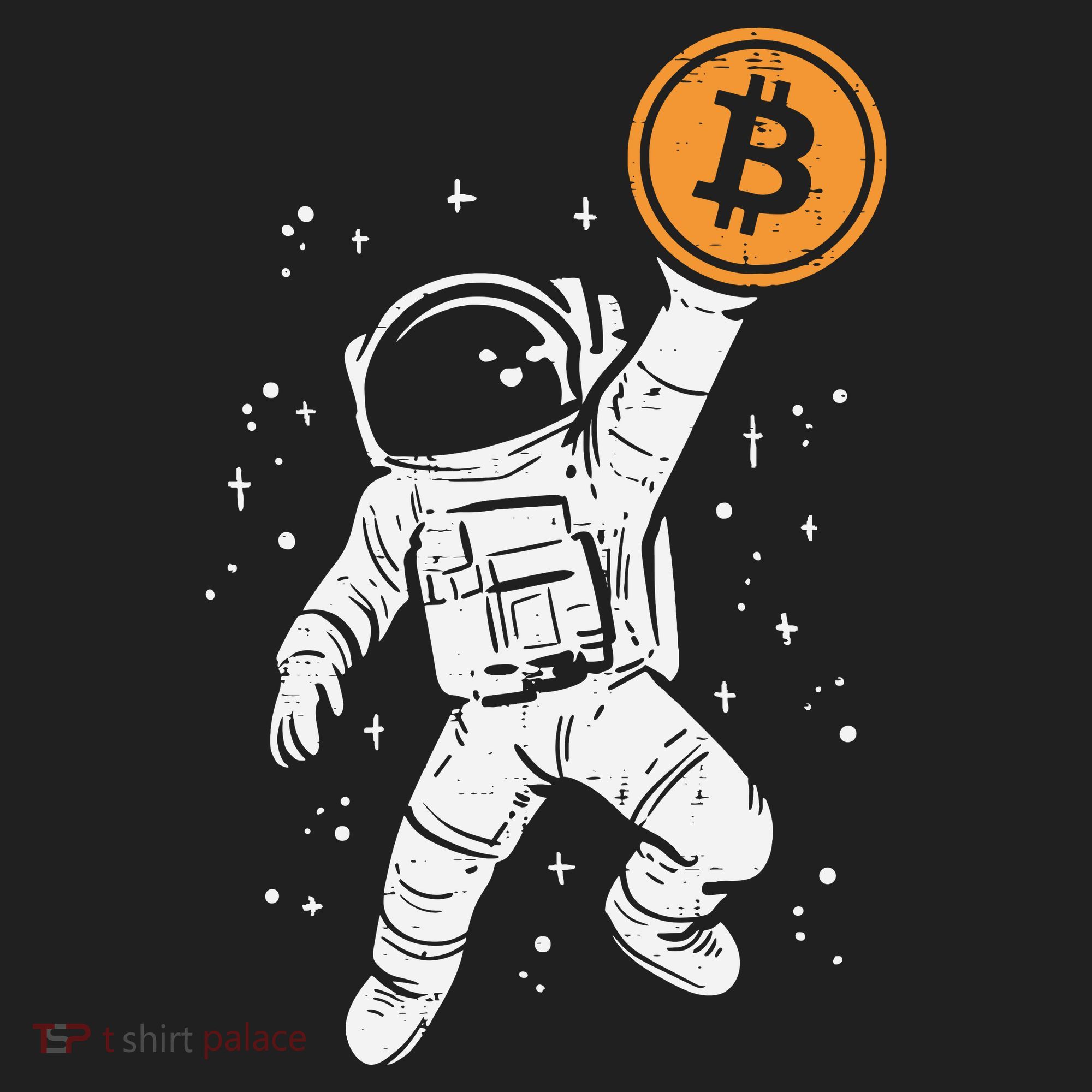 Astronaut Bitcoin Moon Funny Crypto Cryptocurrency Tumbler