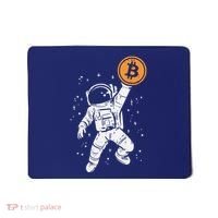 Astronaut Bitcoin Moon Funny Crypto Cryptocurrency Mousepad thumb 0