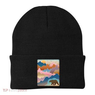 Abstract Bear Mountain Wilderness Beanie
