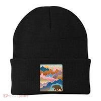 Abstract Bear Mountain Wilderness Beanie thumb 0