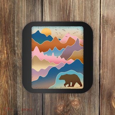 Abstract Bear Mountain Wilderness Coaster