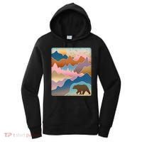 Abstract Bear Mountain Wilderness Women's Hoodie thumb 0