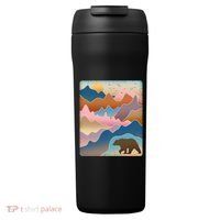 Abstract Bear Mountain Wilderness 24oz Duet Stainless Steel Tumbler thumb 0