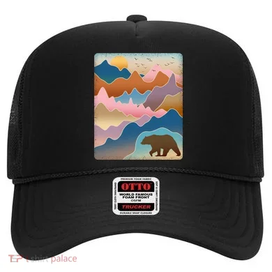 Abstract Bear Mountain Wilderness Hat