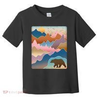Abstract Bear Mountain Wilderness Toddler T-Shirt thumb 0