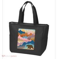 Abstract Bear Mountain Wilderness Tote Bag thumb 3