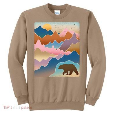 Abstract Bear Mountain Wilderness Sweatshirt