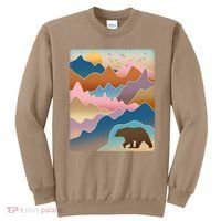 Abstract Bear Mountain Wilderness Sweatshirt thumb 0