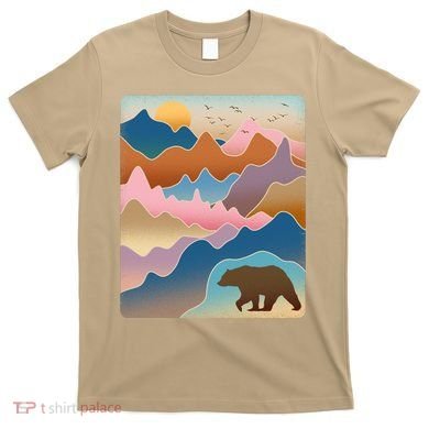 Abstract Bear Mountain Wilderness T-Shirt