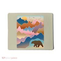 Abstract Bear Mountain Wilderness Mousepad thumb 0