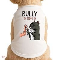American Bully Mom Cute Dog Mama Funny Women TShirt Doggie Tank thumb 0