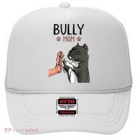 American Bully Mom Cute Dog Mama Funny Women TShirt Hat thumb 0