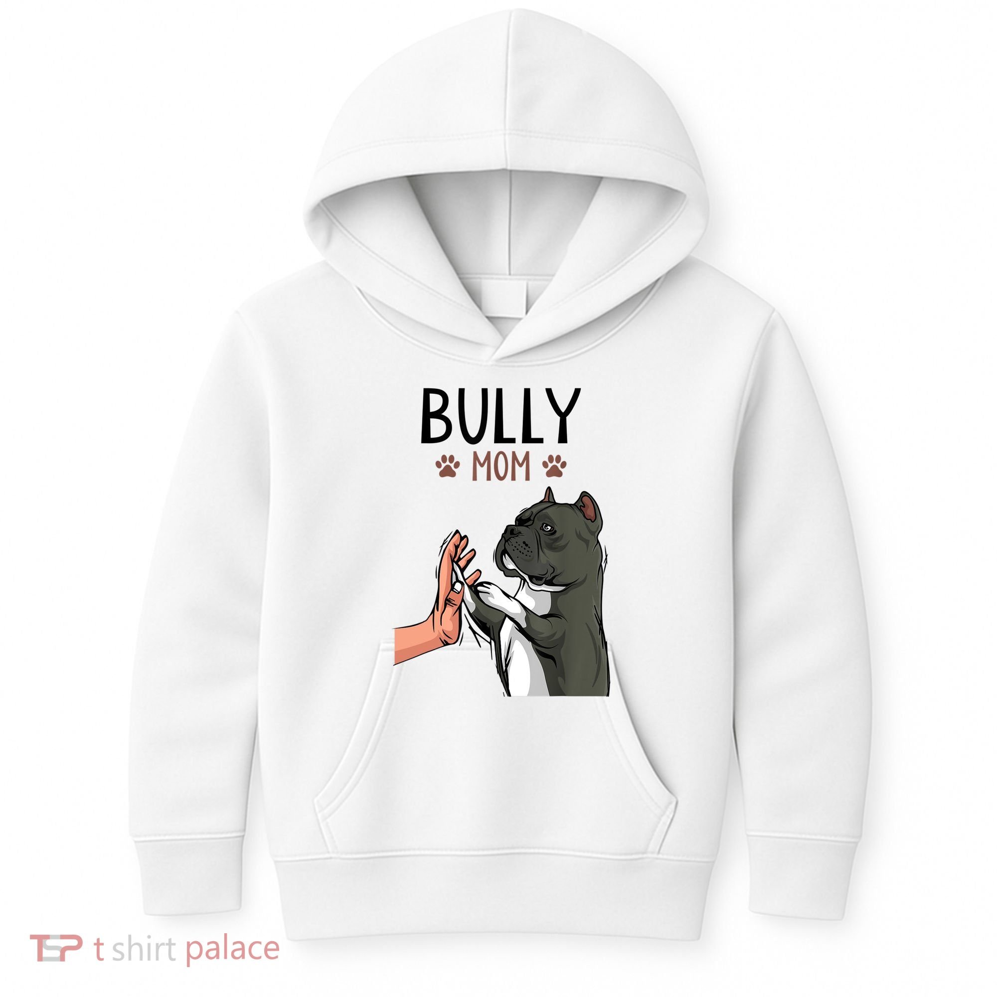 American Bully Mom Cute Dog Mama Funny Women TShirt Kids Hoodie