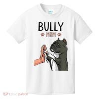 American Bully Mom Cute Dog Mama Funny Women TShirt Kids T-Shirt thumb 0