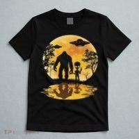 Alien Bigfoot Moon Sasquatch Ufo Extraterrestrial Women T-Shirt thumb 5