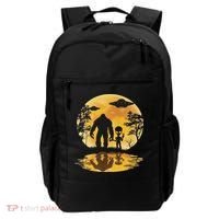 Alien Bigfoot Moon Sasquatch Ufo Extraterrestrial Women Backpack thumb 0