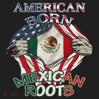 American Born Mexican Roots Flag Proud Usa Love Mexico Golf Towel thumb 3