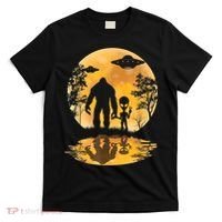 Alien Bigfoot Moon Sasquatch UFO Extraterrestrial Men Women T-Shirt thumb 0