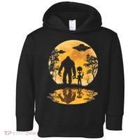 Alien Bigfoot Moon Sasquatch UFO Extraterrestrial Men Women Toddler Hoodie thumb 0