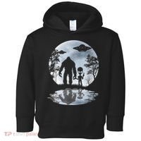 Alien Bigfoot Moon Sasquatch UFO Extraterrestrial Men Women Toddler Hoodie thumb 0