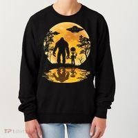 Alien Bigfoot Moon Sasquatch UFO Extraterrestria Women's Sweatshirt thumb 0